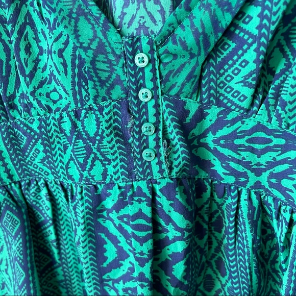 AMERICAN EAGLE RACERBACK BLUE CAMISOLE TANK TOP XS - Picture 3 of 6